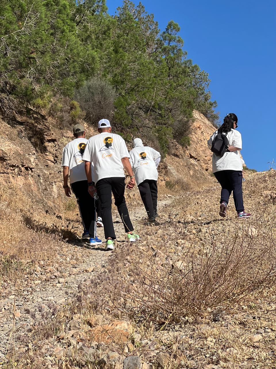 On the climb